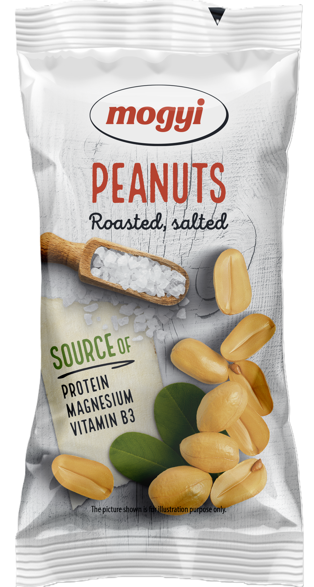 Арахис очищенный жареный Mogyi подсоленный 50 г (10005)