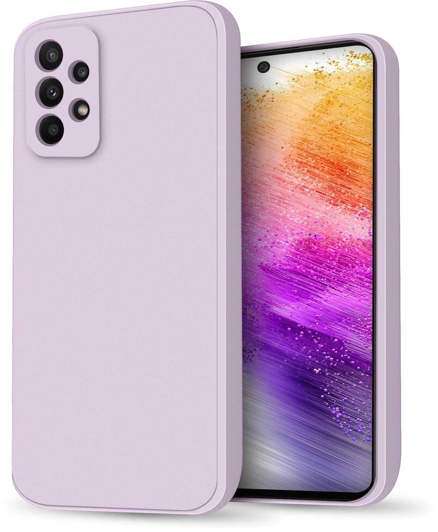 Силиконовый чехол HardCorner для Samsung Galaxy A73 A736 Lilac (29987-3B)