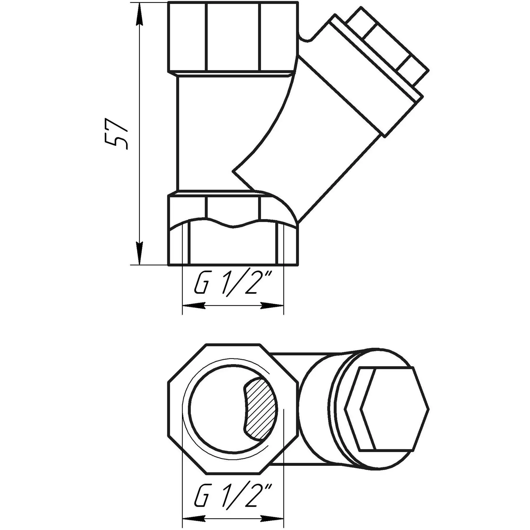 Фільтр грубої очистки Solomon Super 8010 S 1/2" (GSR-000008456) - фото 5