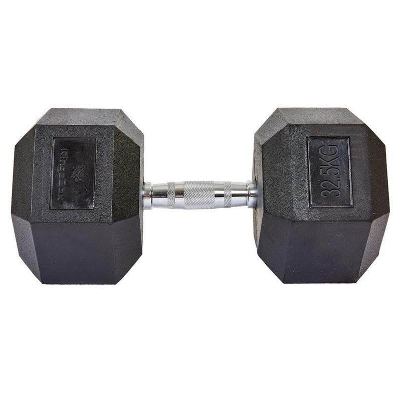 Гантель цільна шестигранна SP-Planeta SC-8013-32,5 1 шт. 32,5 кг (NA000516) - фото 3