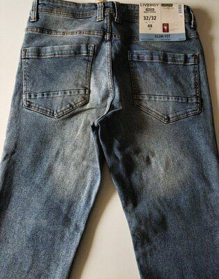Джинси чоловічі Livergy SliM fit р. 48 - фото 3 Джинси чоловічі Livergy SliM fit р. 48 - фото 3