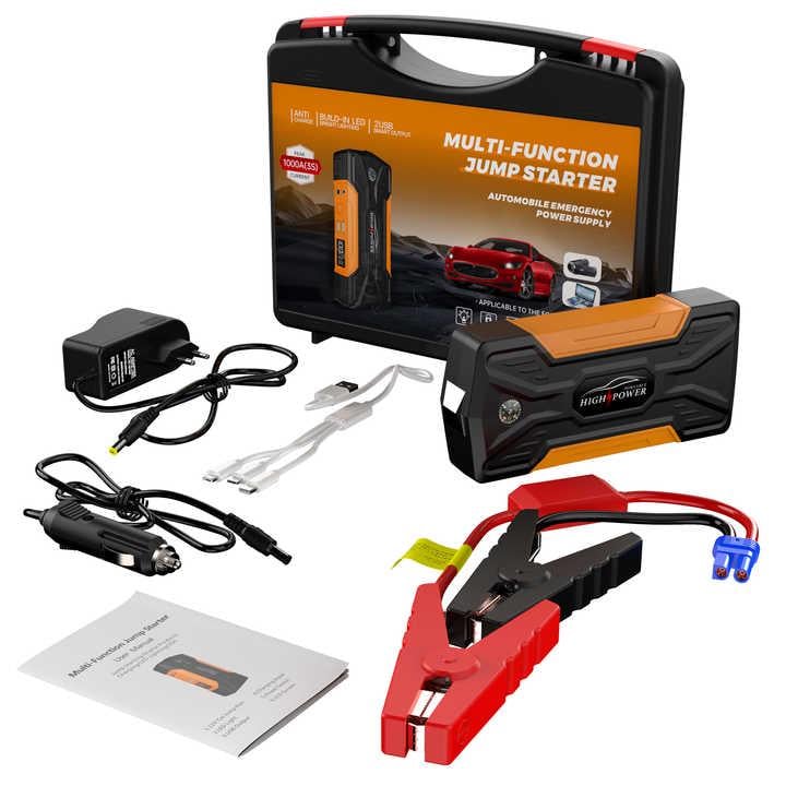 Пуско-зарядное устройство для автомобиля автономное 25000 mAh 2 USB (QY28) - фото 14 Пуско-зарядное устройство для автомобиля автономное 25000 mAh 2 USB (QY28) - фото 14