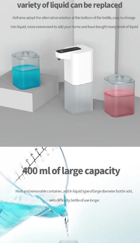 Дозатор для жидкого мыла P5 Type-C 400 мл White (25043155) - фото 5 Дозатор для жидкого мыла P5 Type-C 400 мл White (25043155) - фото 5