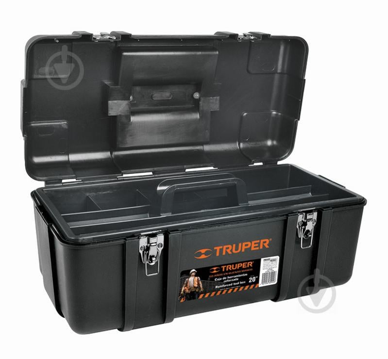 Кейс для инструментів Truper Heavy Duty 510х270х250 мм 2,2кг нерж.замки (CHP-20X)