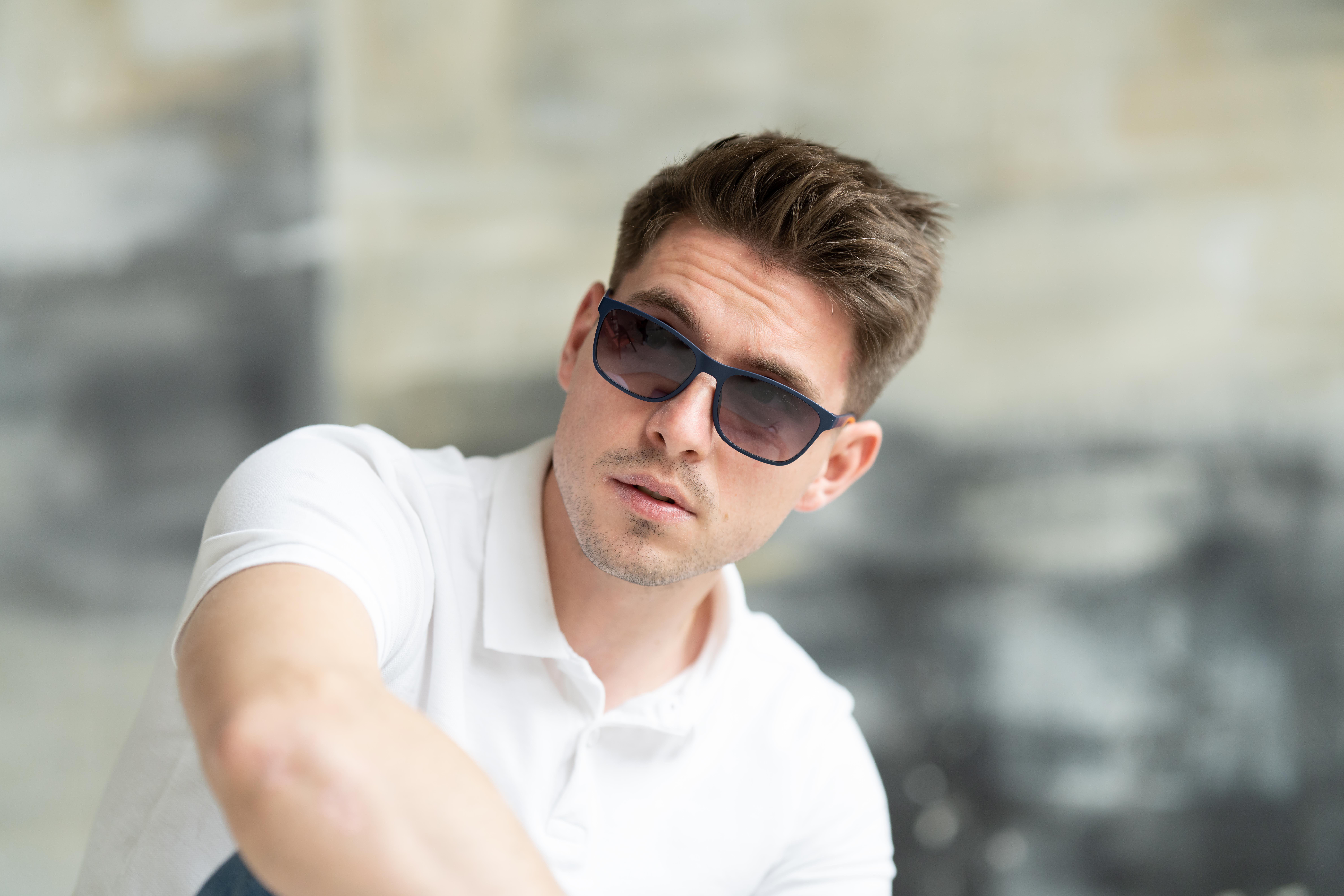 Сонцезахисні окуляри чоловічі Dackor 532 Blue (11692884) - фото 7