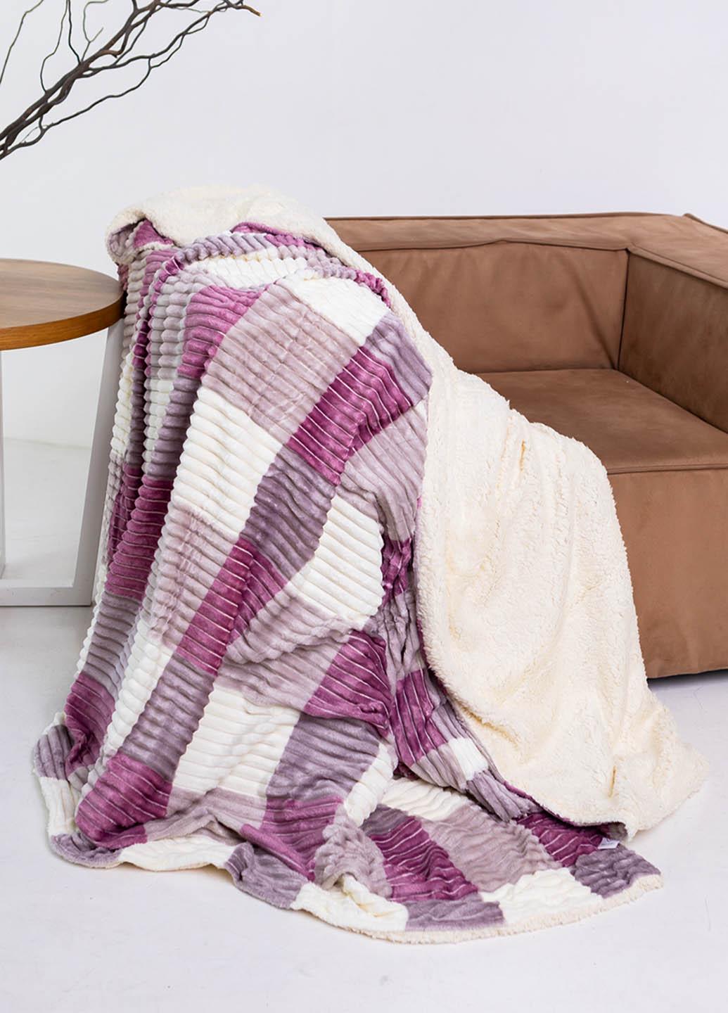 Покрывало велюровое на овчине 200х230 см (4001022-1)