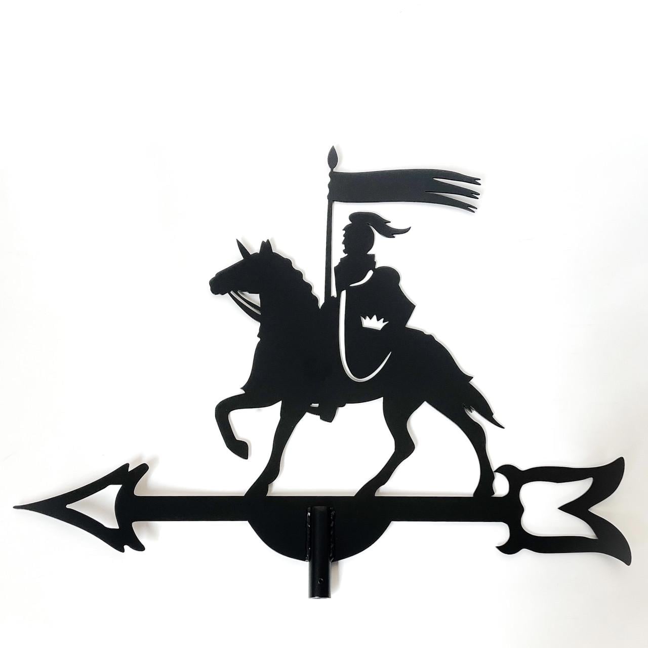 Флюгер на крышу маленький Рыцарь на беседку/колодец/забор 70x40 см (1092402) Флюгер на крышу маленький Рыцарь на беседку/колодец/забор 70x40 см (1092402)