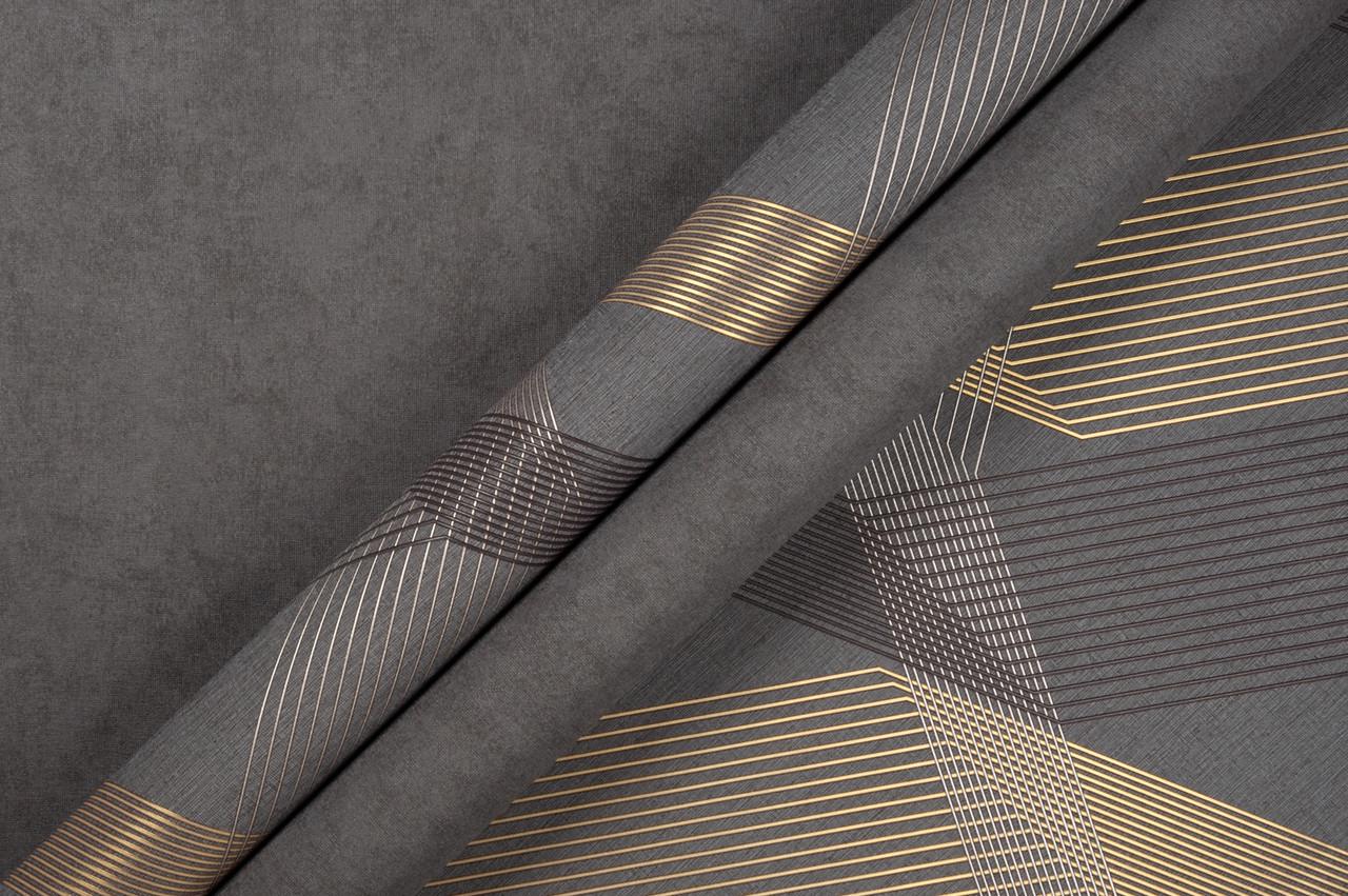 Шпалери універсальні LS миючі 10,05х1,06 м Сіро-чорний (6-1431) - фото 3 Шпалери універсальні LS миючі 10,05х1,06 м Сіро-чорний (6-1431) - фото 3