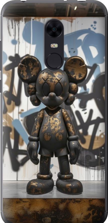 Чехол на Xiaomi Redmi 5 Plus Bronze kaws v2 (6098u-1347-42517)