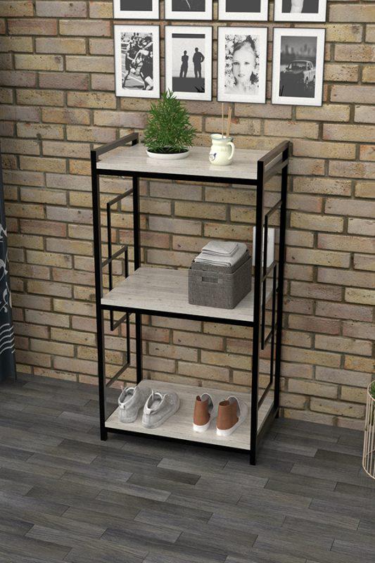 Стеллаж EcoLoft Эстелия DSP-1088 1100х600х400 мм Дуб Кортона (22876512)