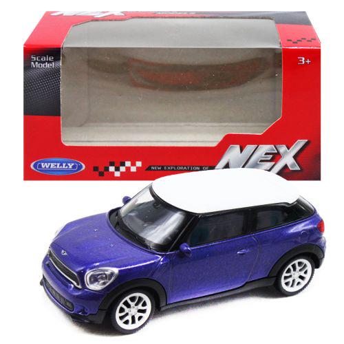 Машина металлическая Paceman Mini Cooper 1:43 Blue (195449)