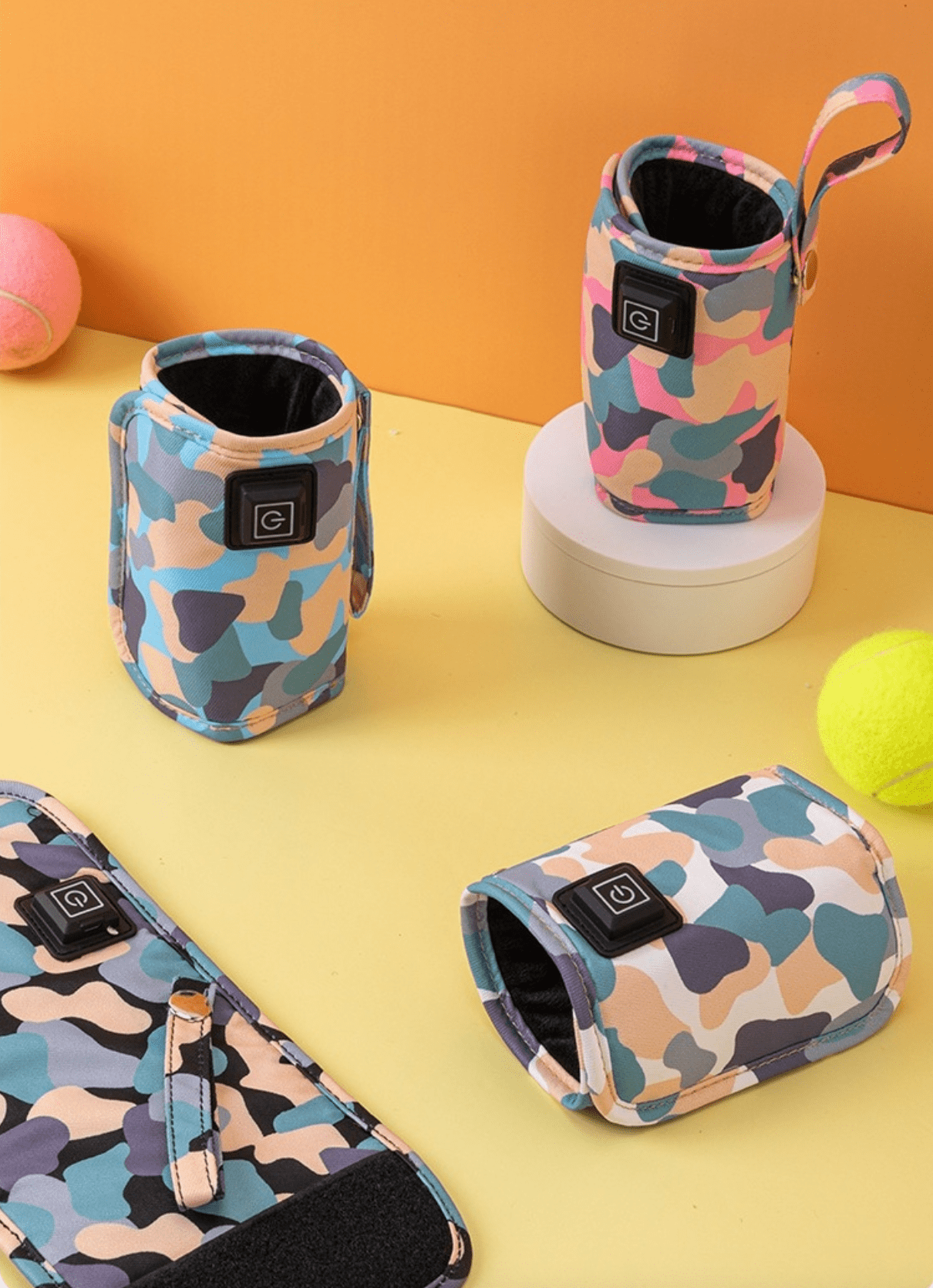 Подогреватель для бутылочки портативный, термоупаковка Mommy Bag №2 Розовый (141431) - фото 18