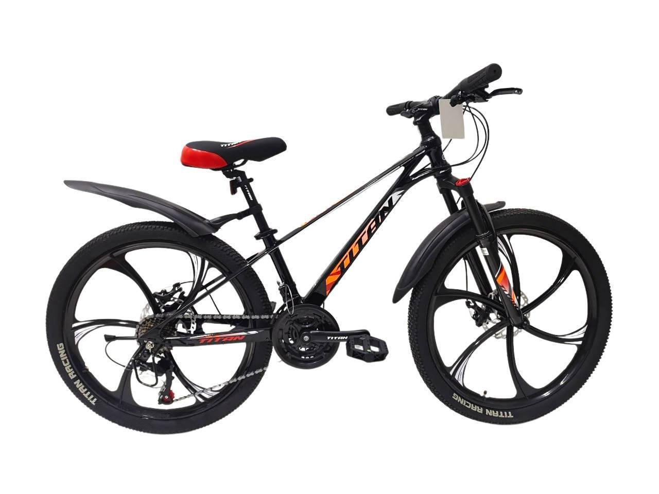 Велосипед Titan Magic 24" 11" Черно-красный