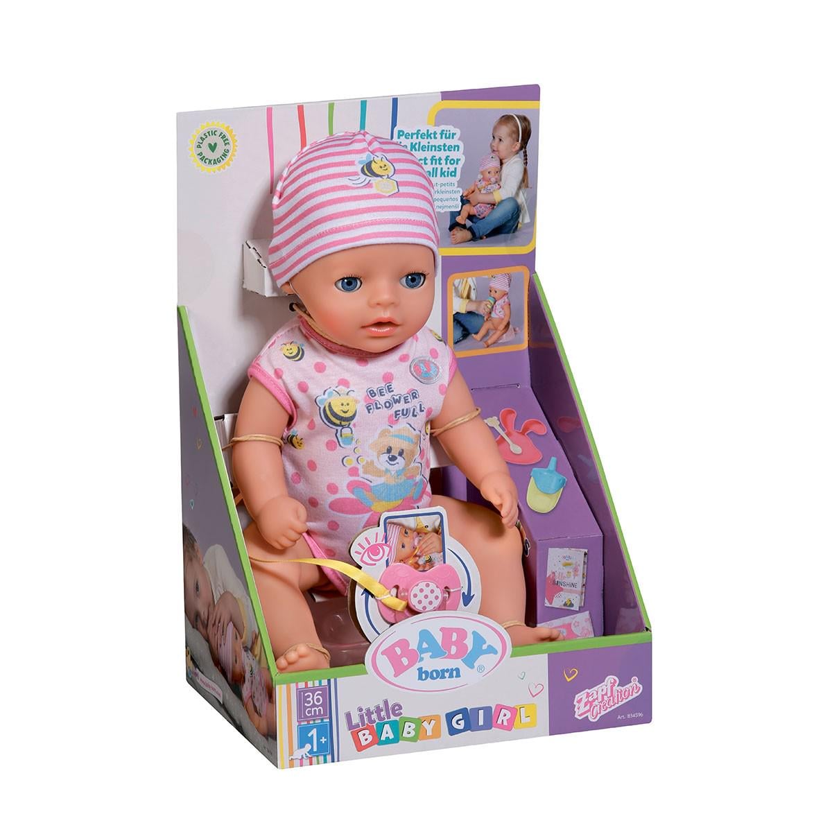 Кукла Baby Born Прекрасная малышка с аксессуарами 36 см (834596)