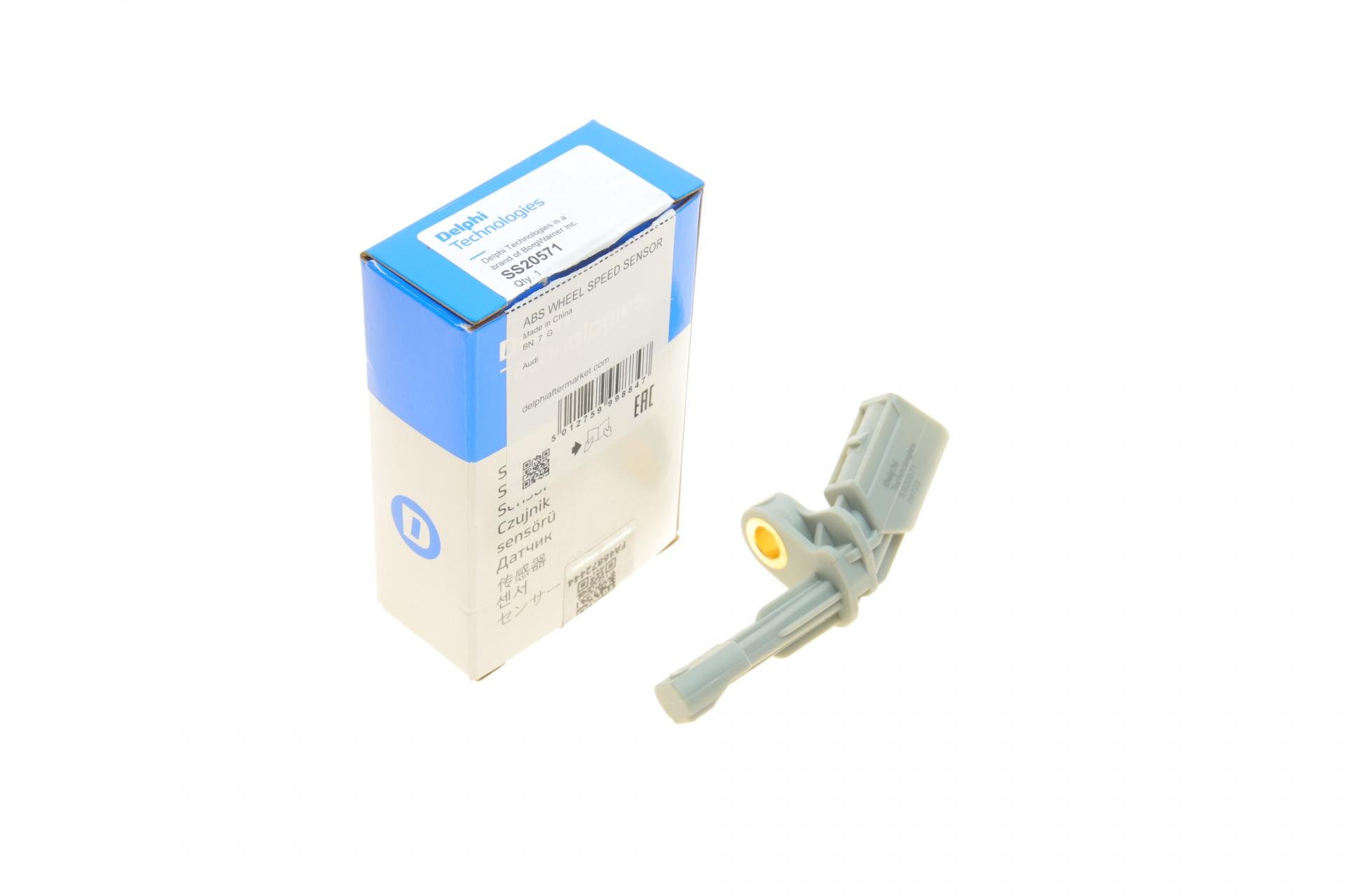 Датчик DELPHI ABS задній Audi Q3/Skoda (SuperB/VW Golf/Jetta/Passat/Sharan/Touran 1,2-3,6 06-R (SS20571)