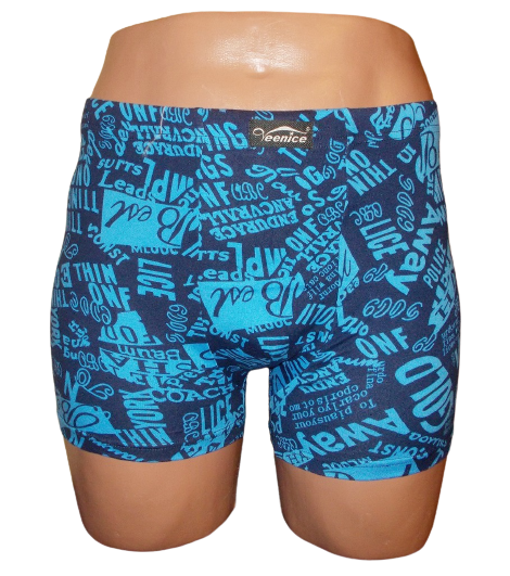 Трусы боксеры Veenice 10069 3XL Черный/Синий