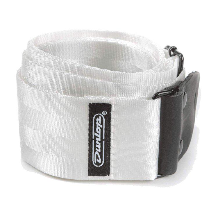 Ремінь для гітари Dunlop DST7001WH 2" Deluxe Seatbelt White (125960)