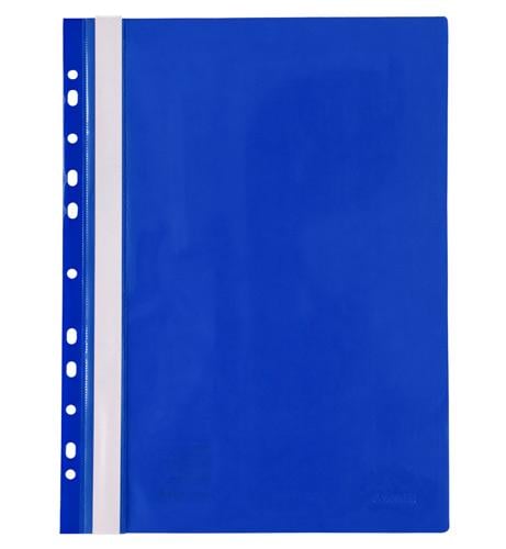 Папка-скоросшиватель Axent A4 с прозрачным верхом с перфорацией Синий (1318-02-A)