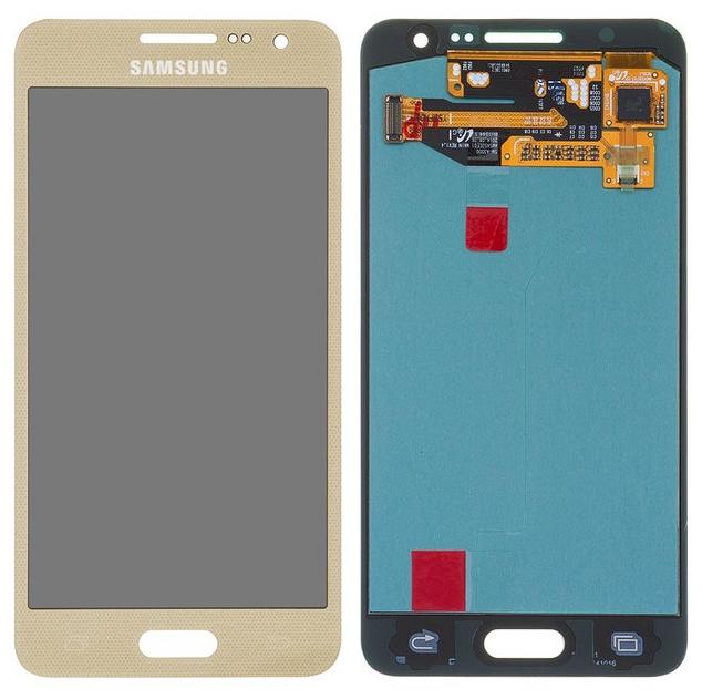 Дисплейный модуль Liquid Crystal Display/Touchscreen для Samsung A300F Galaxy A3/A300FU Galaxy A3/A300H Galaxy A3 AMOLed Золотой (000016896)