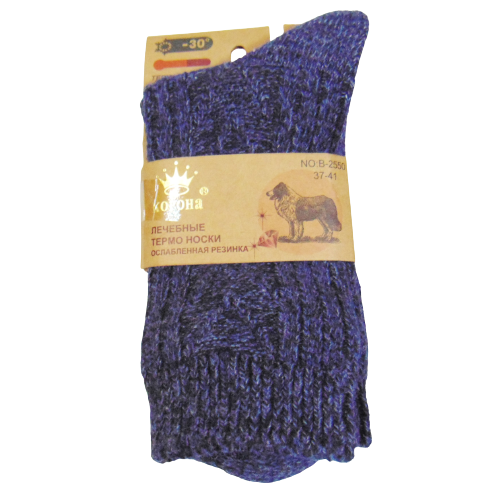 Носки термо лечебные Корона 2550-2 с ослабленной резинкой верблюжья шерсть р. 37-41 Синий (1961269807) Носки термо лечебные Корона 2550-2 с ослабленной резинкой верблюжья шерсть р. 37-41 Синий (1961269807)