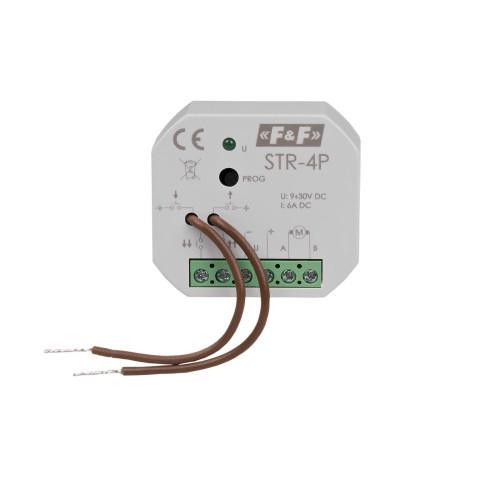 Реле керування ролокасетами F&F STR-4P 10/27V DC 6 A/24V (27872070)