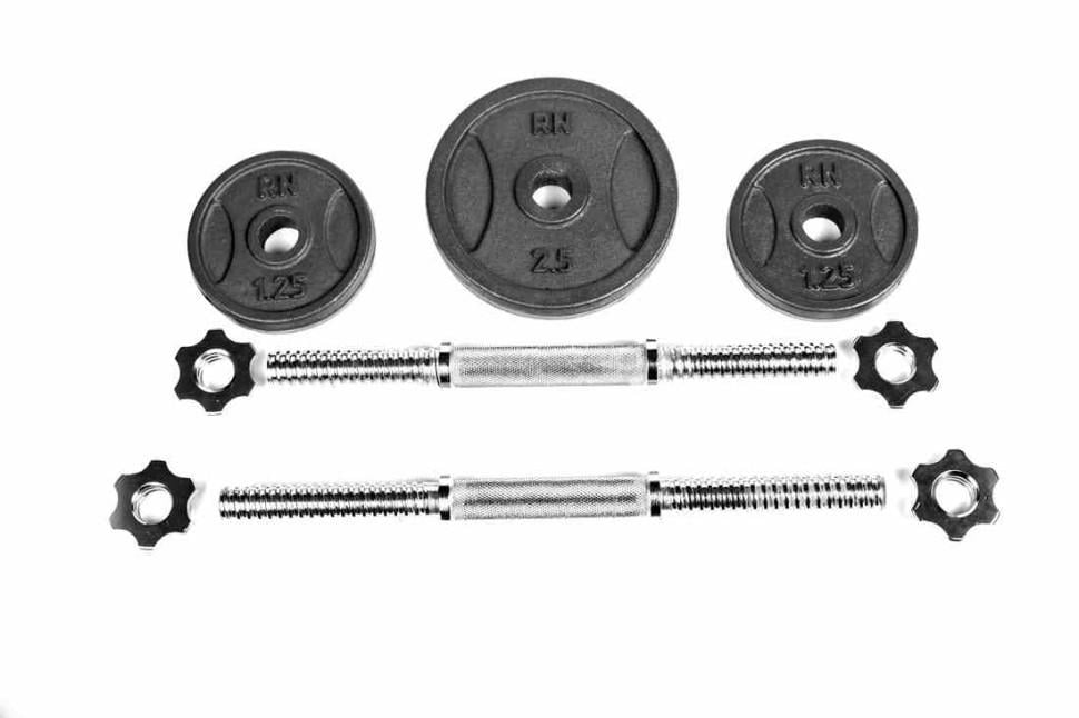 Гантели разборные RN-Sport металлические 2 по 28 кг (2522949065_rn_2) - фото 3