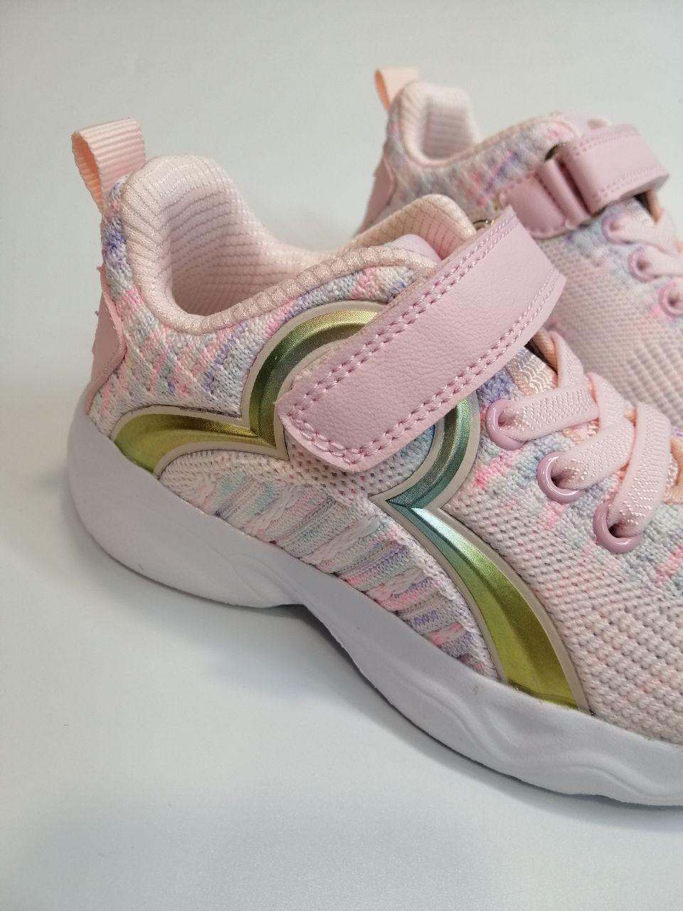 Кросівки для дівчинки American Club р. 29 18,5 см Рожевий (81/22) - фото 4 Кросівки для дівчинки American Club р. 29 18,5 см Рожевий (81/22) - фото 4