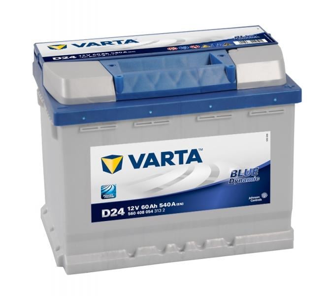 Акумулятор автомобільний Varta Blue Dynamic EN D24 6СТ-60Ah АзЕ 540A (560408054)