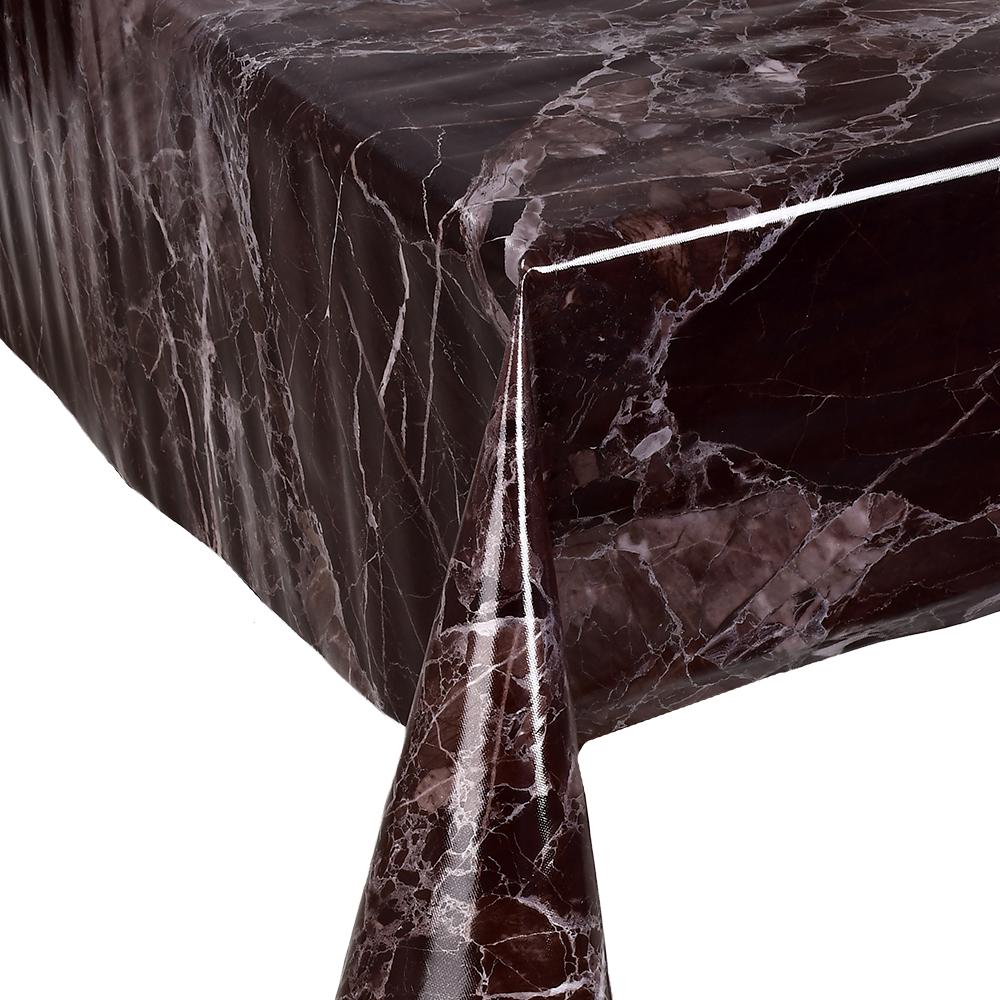 Клеенка ПВХ 3-х слойная глянцевая на ткан.основе Stenson Glossy 1,37х20 м Черный (MA-5291-DB)