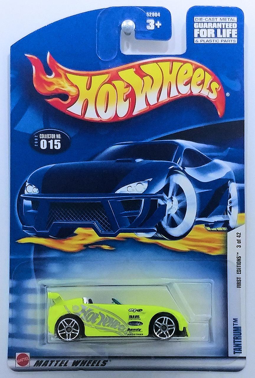 Игрушечная машинка Hot Wheels Tantrum 2002 First Editions №015 (52904)