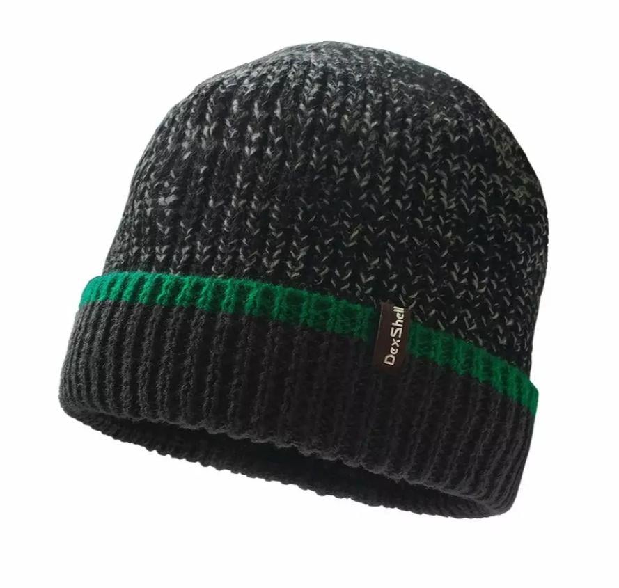 Шапка водонепроницаемая Dexshell Cuffed Beanie DH353GRN M Green (e4476076) - фото 1