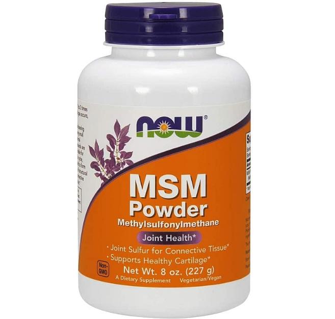 Препарат для суглобів та зв'язок NOW Foods MSM Powder 227 г 126 порцій