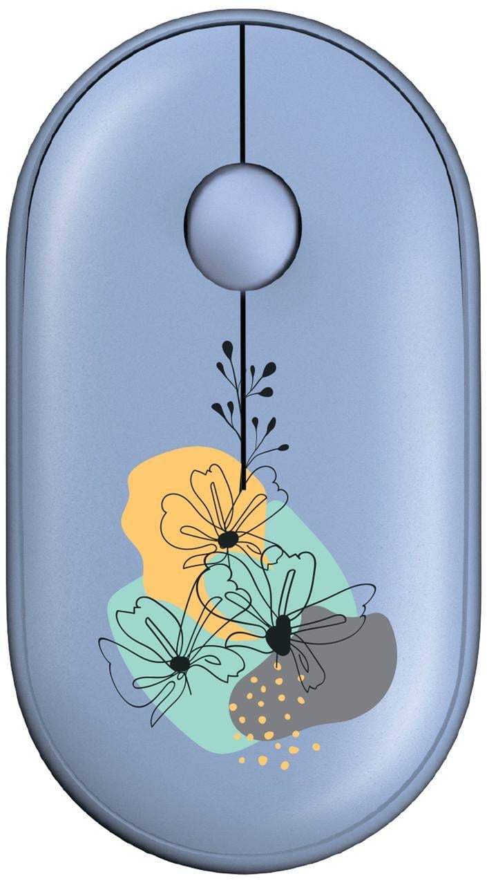 Комп'ютерна мишка 2E MF300 Flora Silent WL BT Mallow (2E-MF300WFLORABL)