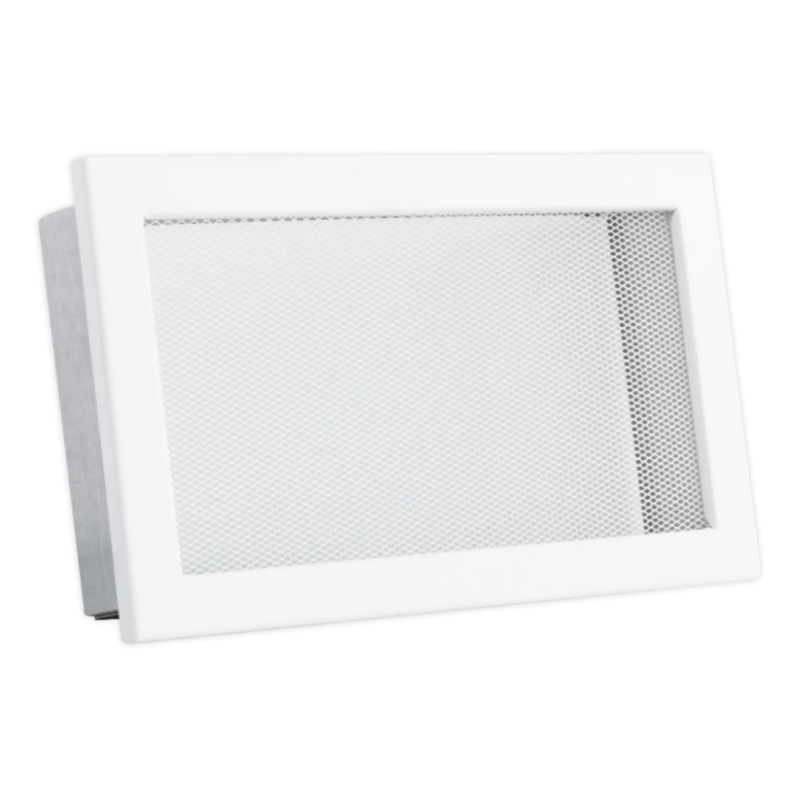 Решетка для камина Ventlab без жалюзи 240х170 мм Белый (29548874)