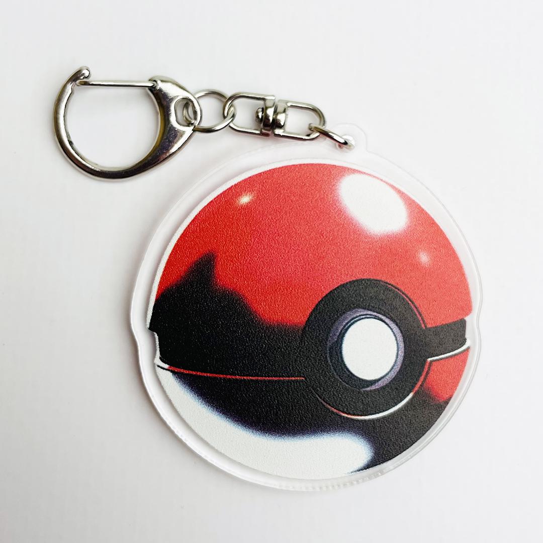 Брелок акриловый Pokemon Poke Ball (00000002815)