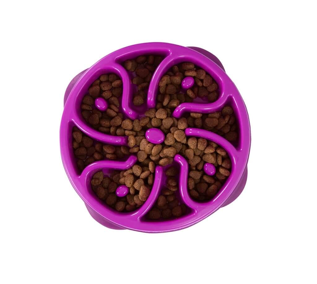 Миска-лабиринт для собак Outward Hound для замедления кормления большая Фиолетовый (oh51003)