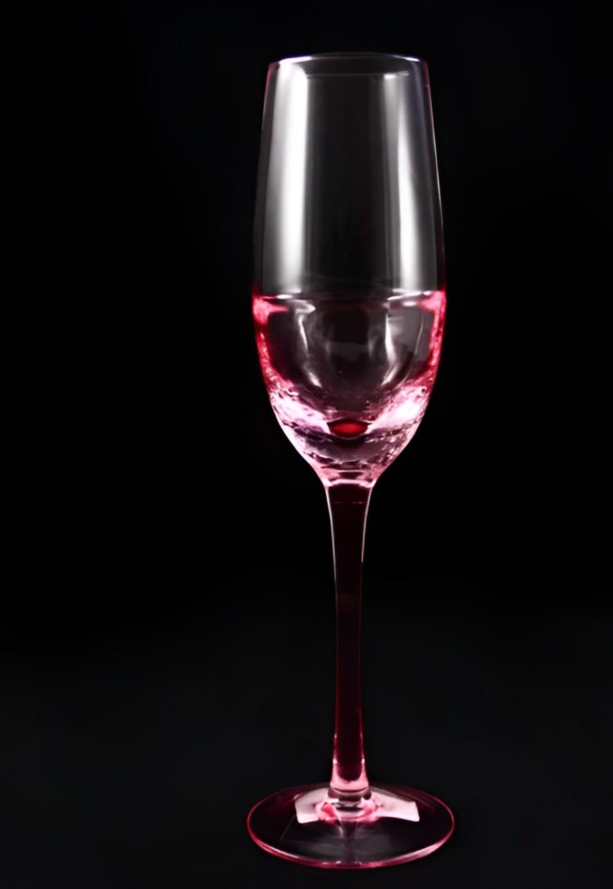 Бокал для шампанского Розовая мечта 250 мл (21582)