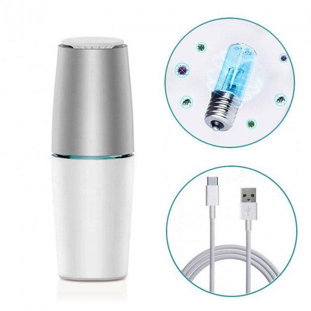 Міні-очищувач повітря дезінфектор бактерицидний Doctor 101 TURBO CLEAN-101-U для автомобіля - фото 6 Міні-очищувач повітря дезінфектор бактерицидний Doctor 101 TURBO CLEAN-101-U для автомобіля - фото 6