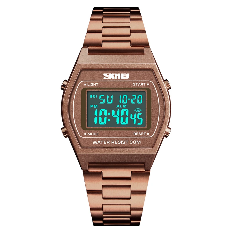 Наручные часы Skmei 1328CG Coffee Gold - фото 4 Наручные часы Skmei 1328CG Coffee Gold - фото 4