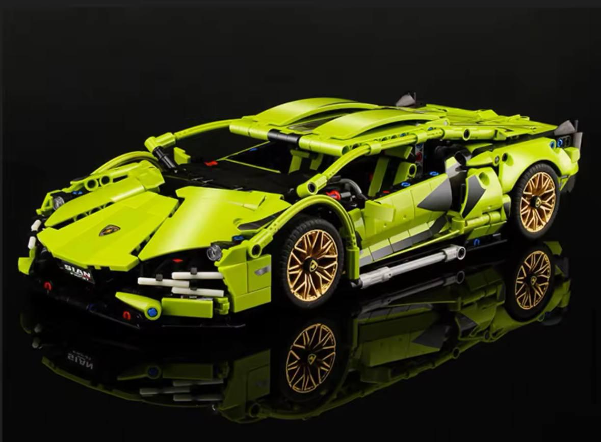Конструктор Lamborghini для мальчиков 36х16,5х8,5 см - фото 7