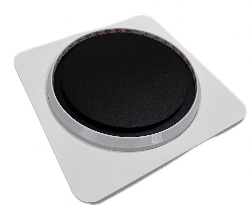 Диффузор щелевой с двигателем Vent Slim d100 Черный (IT0606)