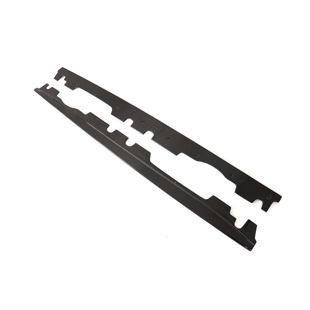 Накладки на пороги DDCarbon для BMW 3 E-90/91/92/93 2005-2011 гг. натуральный карбон (137131)