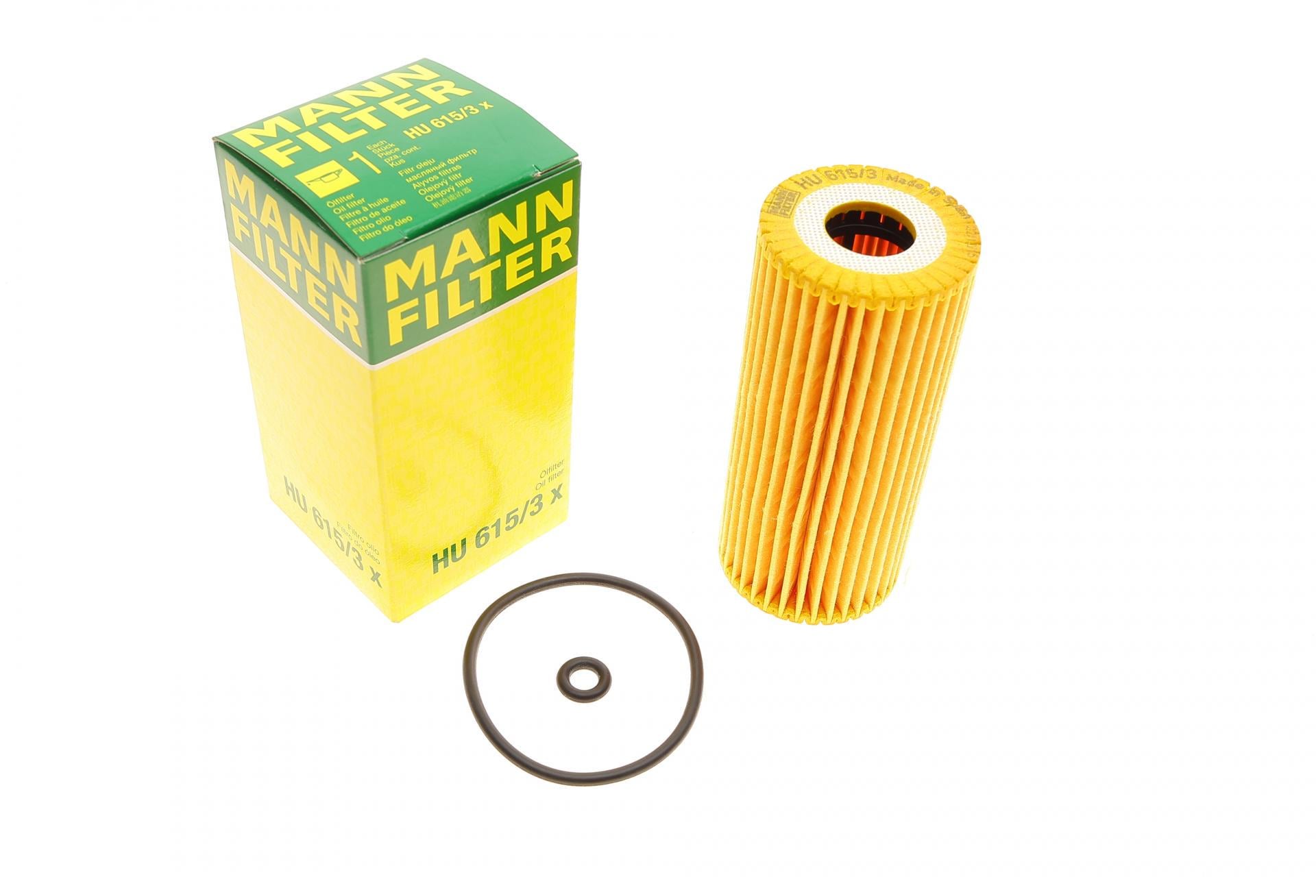 Фильтр масляный Mann-Filter для MB W168 97-05 дизель (HU 615/3 X)