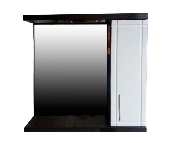 Зеркальный шкаф Микола-М Венге 2.0 правый 70 см