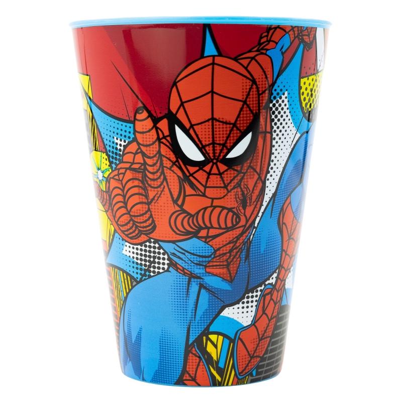 Склянка для дітей STOR Spider-Man пластикова без BPA з малюнком 430 мл 14,45x9,16x9,16 см (2528177997) Склянка для дітей STOR Spider-Man пластикова без BPA з малюнком 430 мл 14,45x9,16x9,16 см (2528177997)