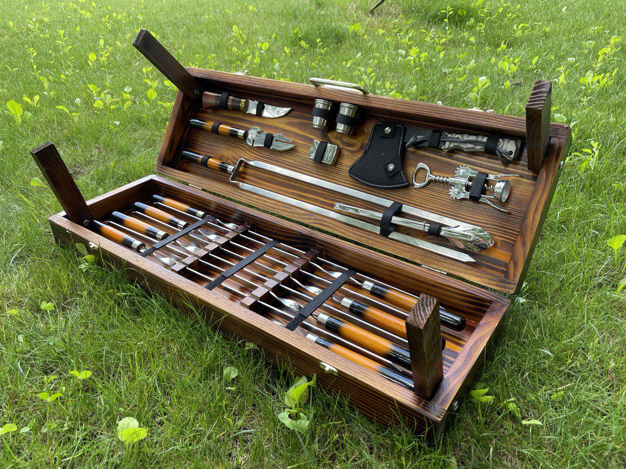 Кейс-столик Гриль Elite подарунковий (11289791) - фото 3 Кейс-столик Гриль Elite подарунковий (11289791) - фото 3