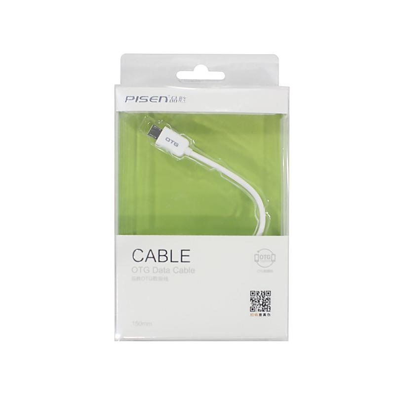 Перехідник для смартфона Pisen OG01-150 White OTG microUSB універсальний - фото 2