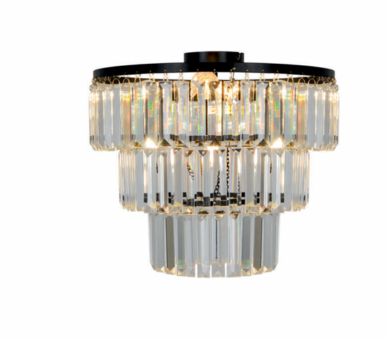 Светильник потолочный Zuma Line TIFANNY (P17127-4-BK)