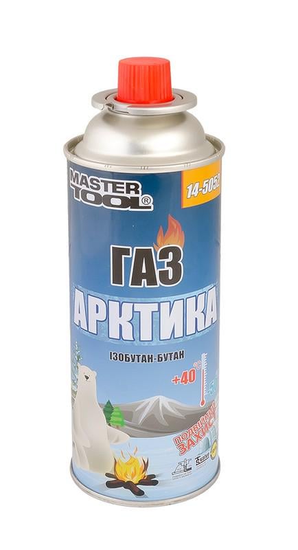 Газ бутан MasterTool GM АРКТИКА 220 г (14-5052) - фото 1