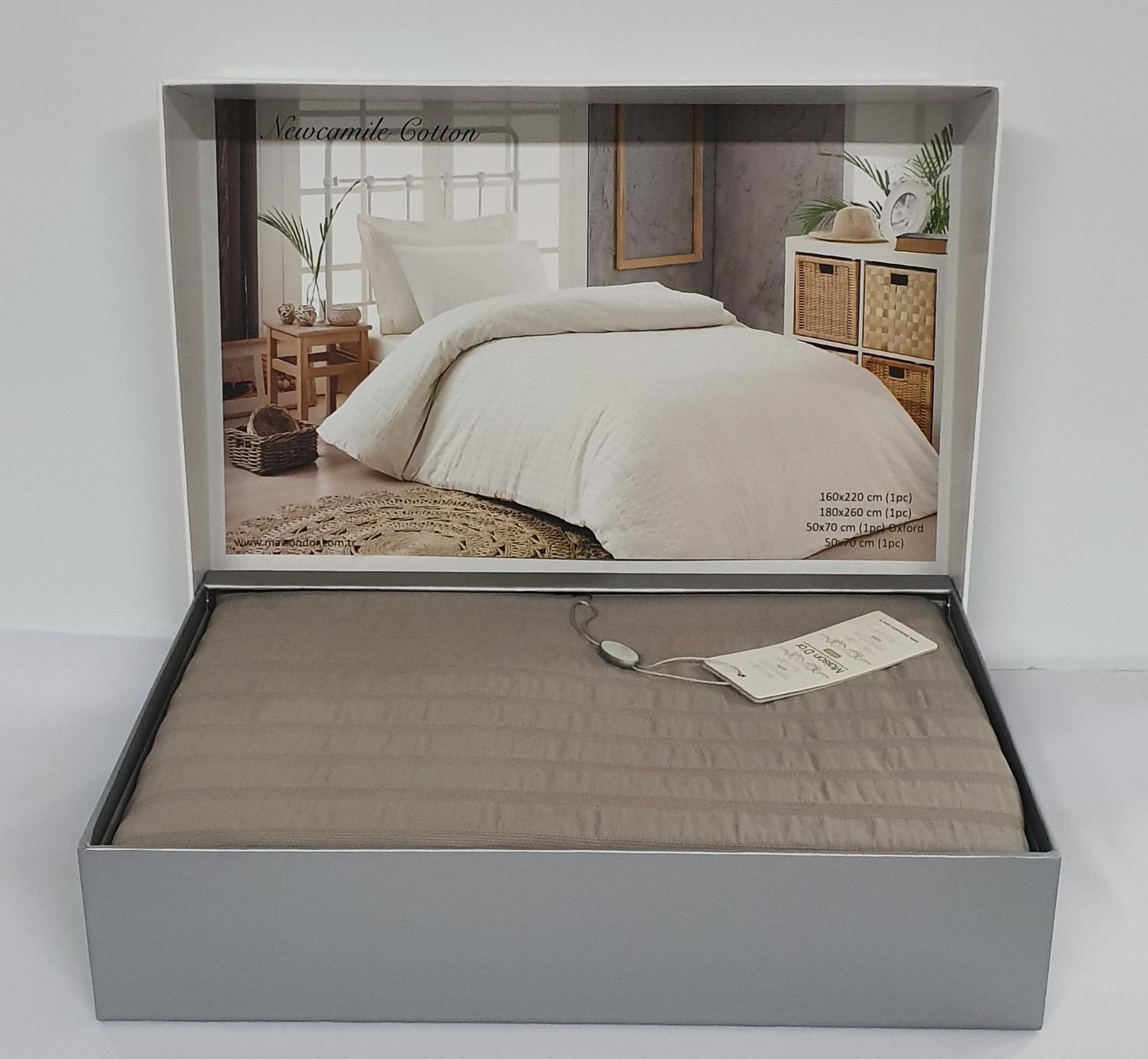 Комплект постельного белья Maison D'or 200х220 New Camile Cotton Dark Beige (02MD200220SCamile06) Комплект постельного белья Maison D'or 200х220 New Camile Cotton Dark Beige (02MD200220SCamile06)